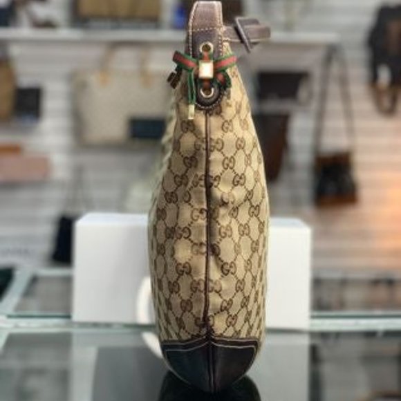 Gucci GG Canvas and Leather Large Princy Hobo - Picture 6 of 11